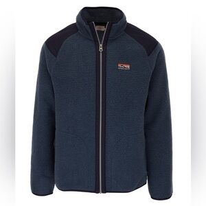 Faherty Fleece Jacket Blue Size Large